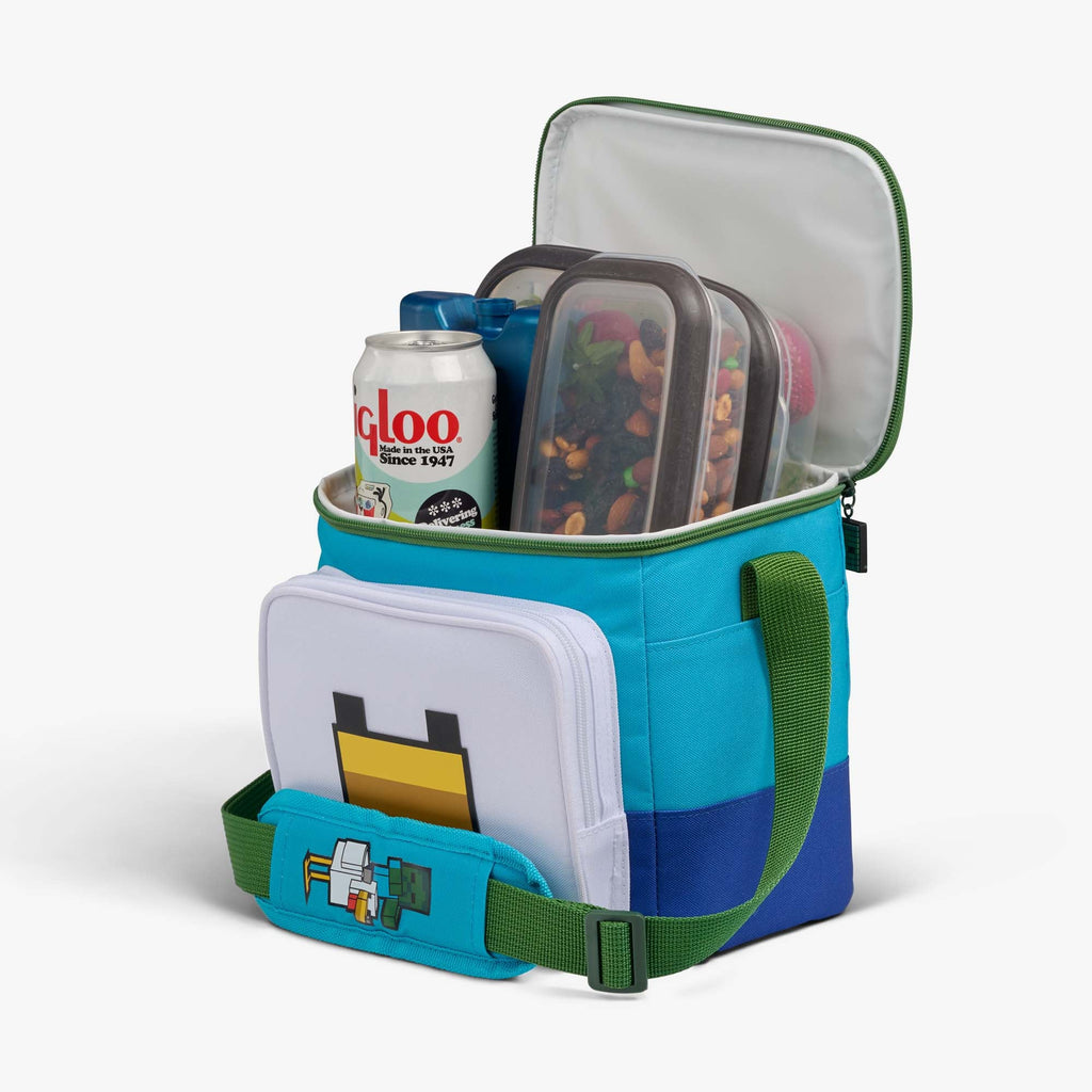 Igloo Minecraft Chicken Jockey Square Lunch Cooler Bag