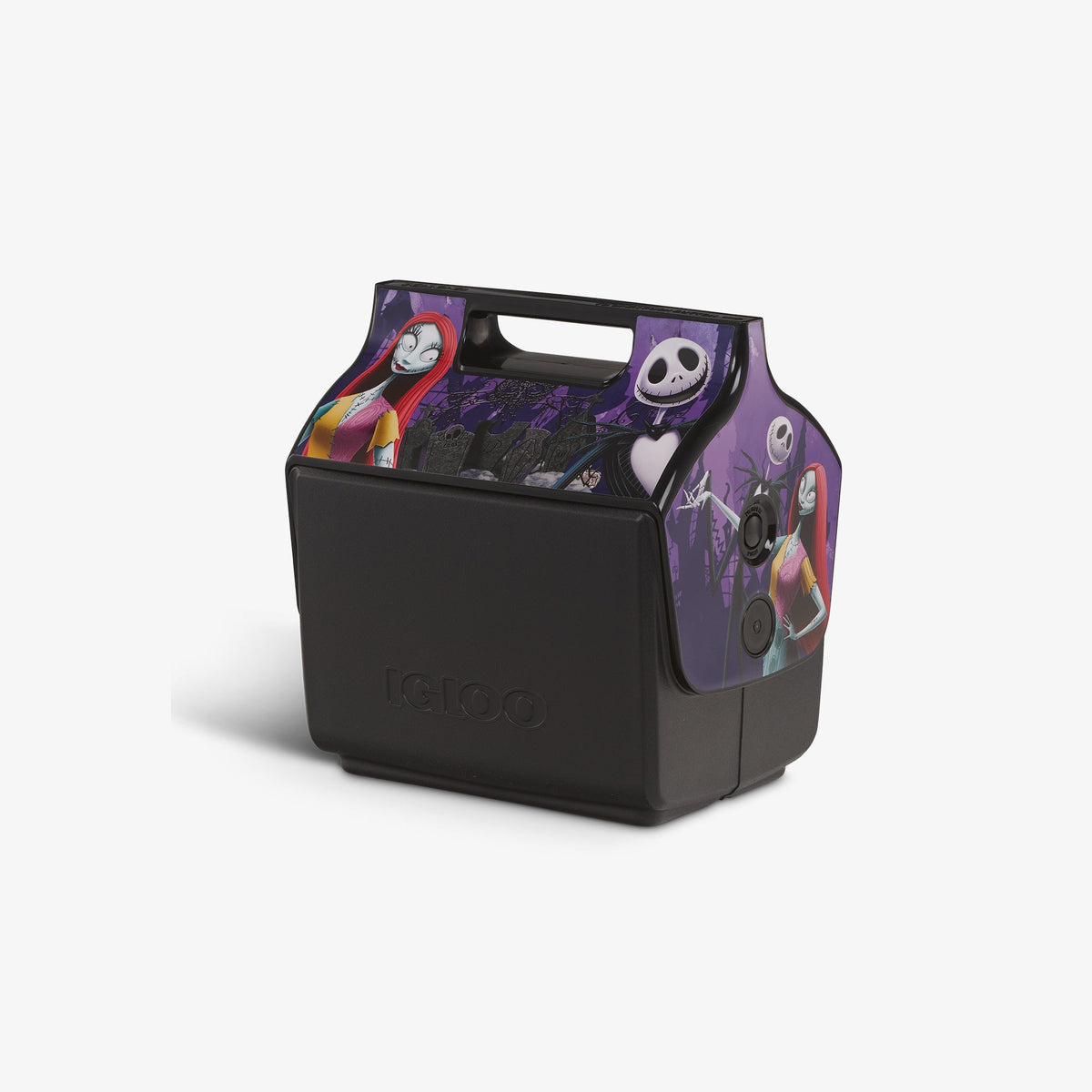 Igloo Disney Tim Burton’s The Nightmare Before Christmas Jack Skellington &amp; Sally Little Playmate 7 Qt Cooler