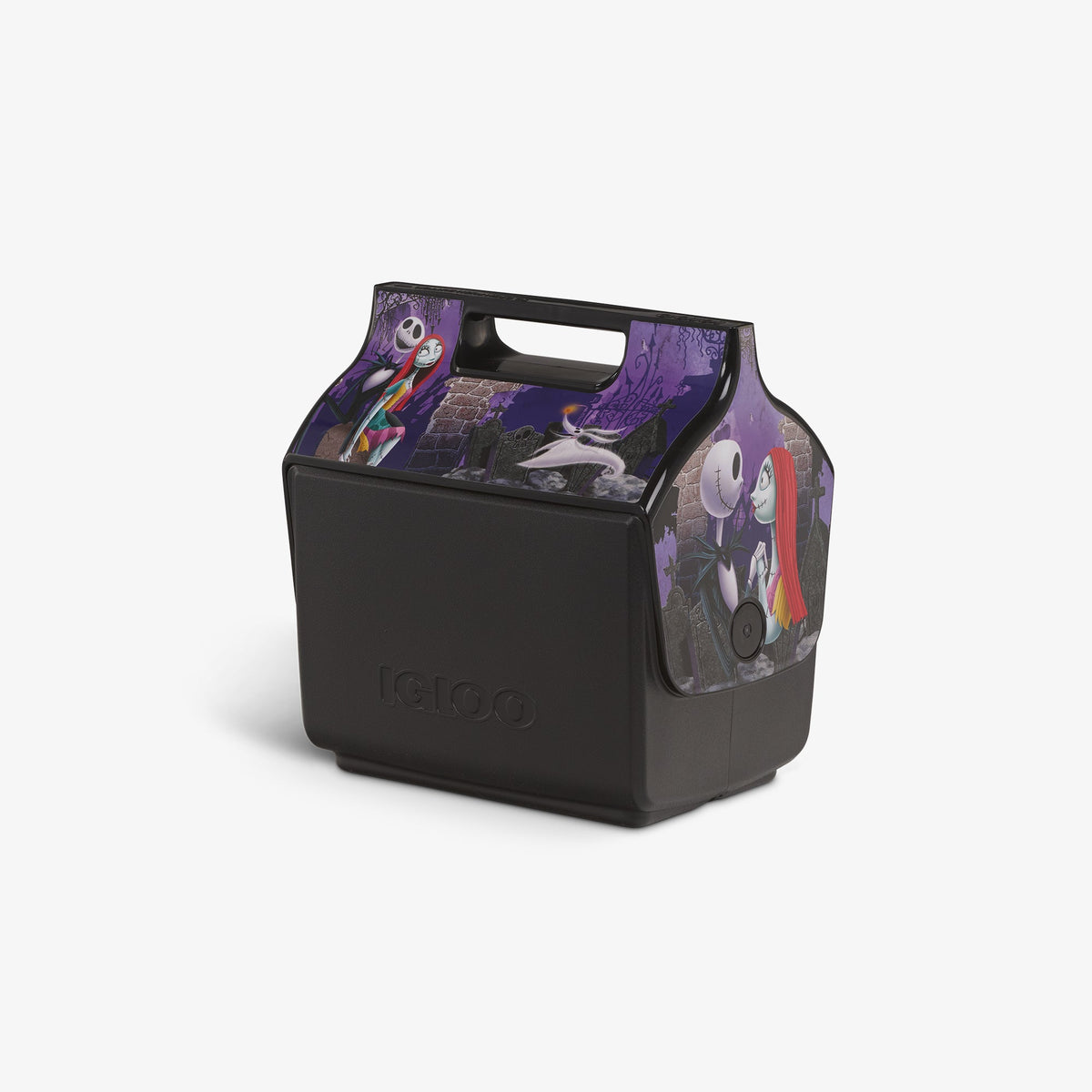 Igloo Disney Tim Burton’s The Nightmare Before Christmas Jack Skellington &amp; Sally Little Playmate 7 Qt Cooler