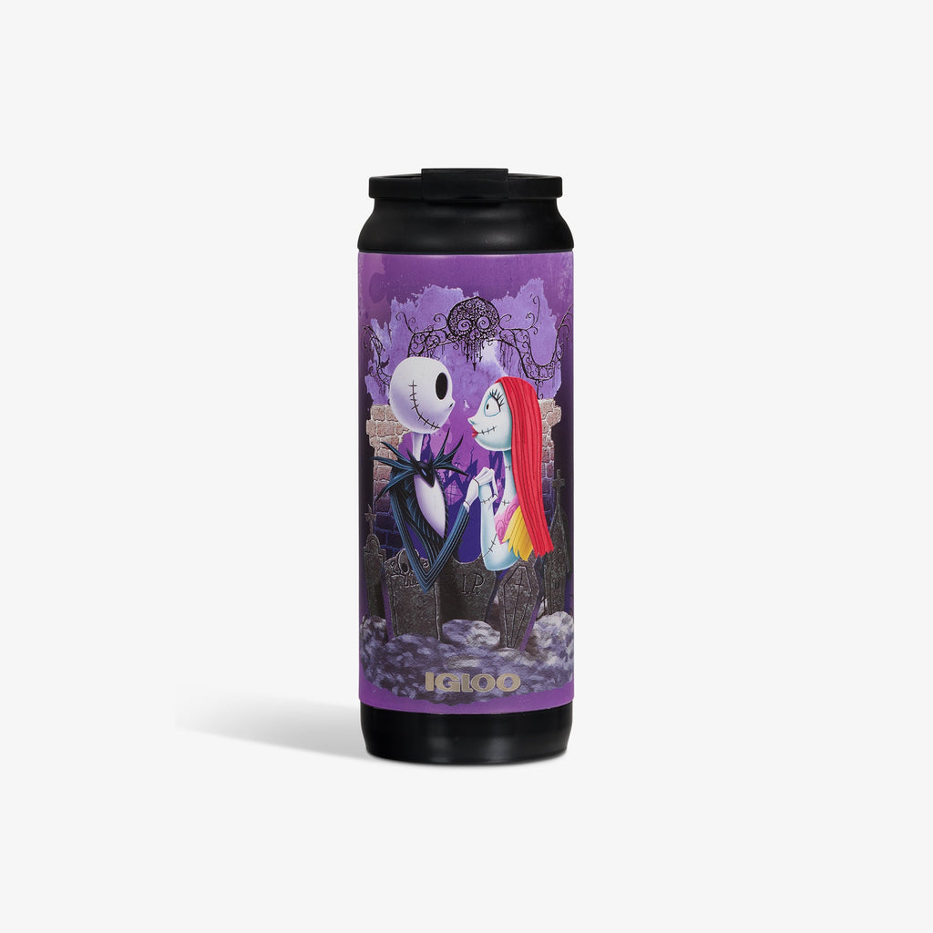 Igloo Disney Tim Burton’s The Nightmare Before Christmas Jack Skellington &amp; Sally 16 Oz Flip ‘n’ Sip Tumbler