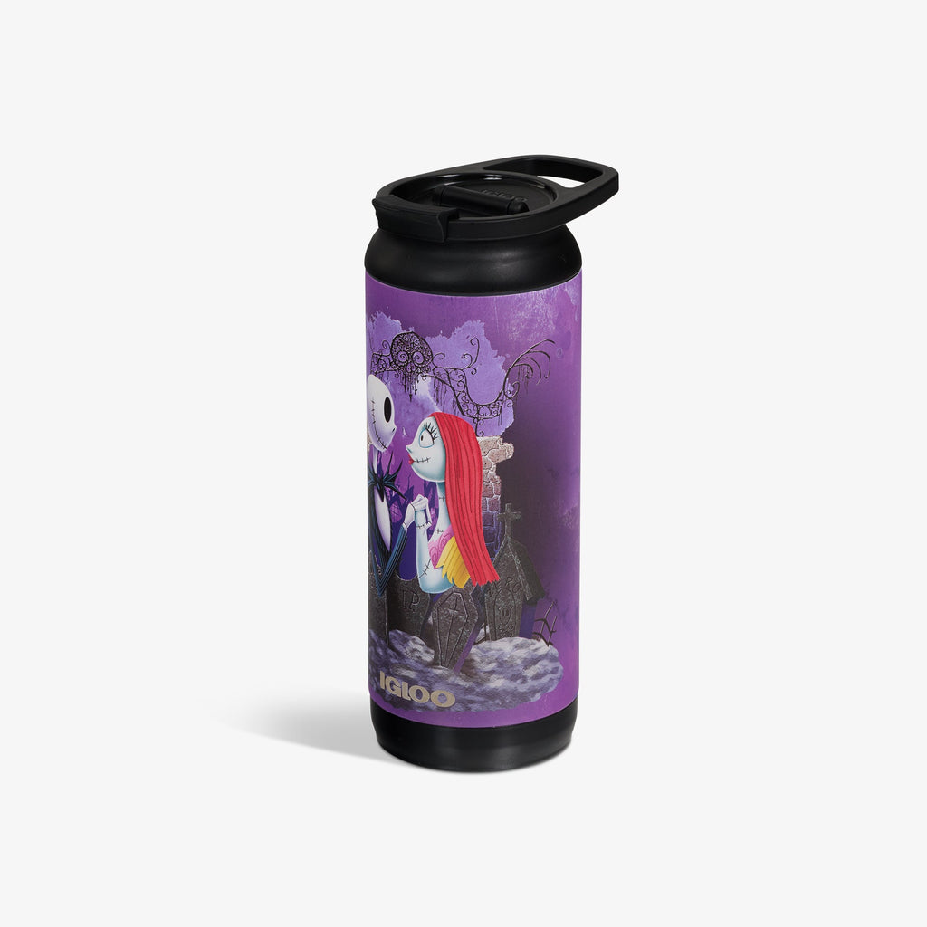 Igloo Disney Tim Burton’s The Nightmare Before Christmas Jack Skellington &amp; Sally 16 Oz Flip ‘n’ Sip Tumbler