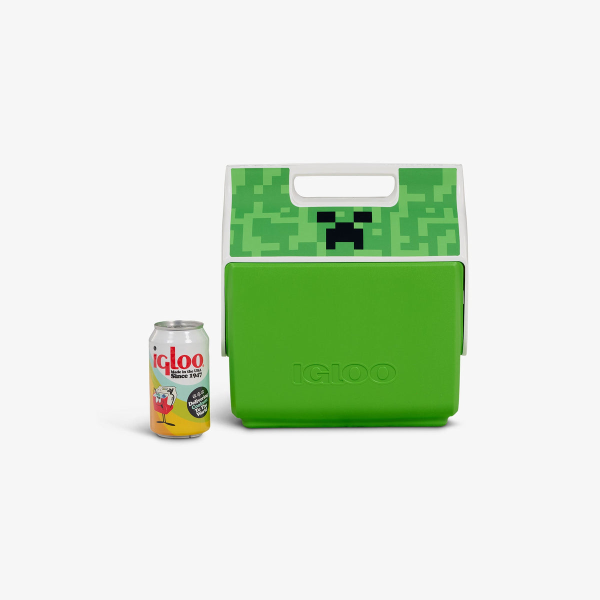 Igloo Minecraft Creeper Little Playmate 7 Qt Cooler