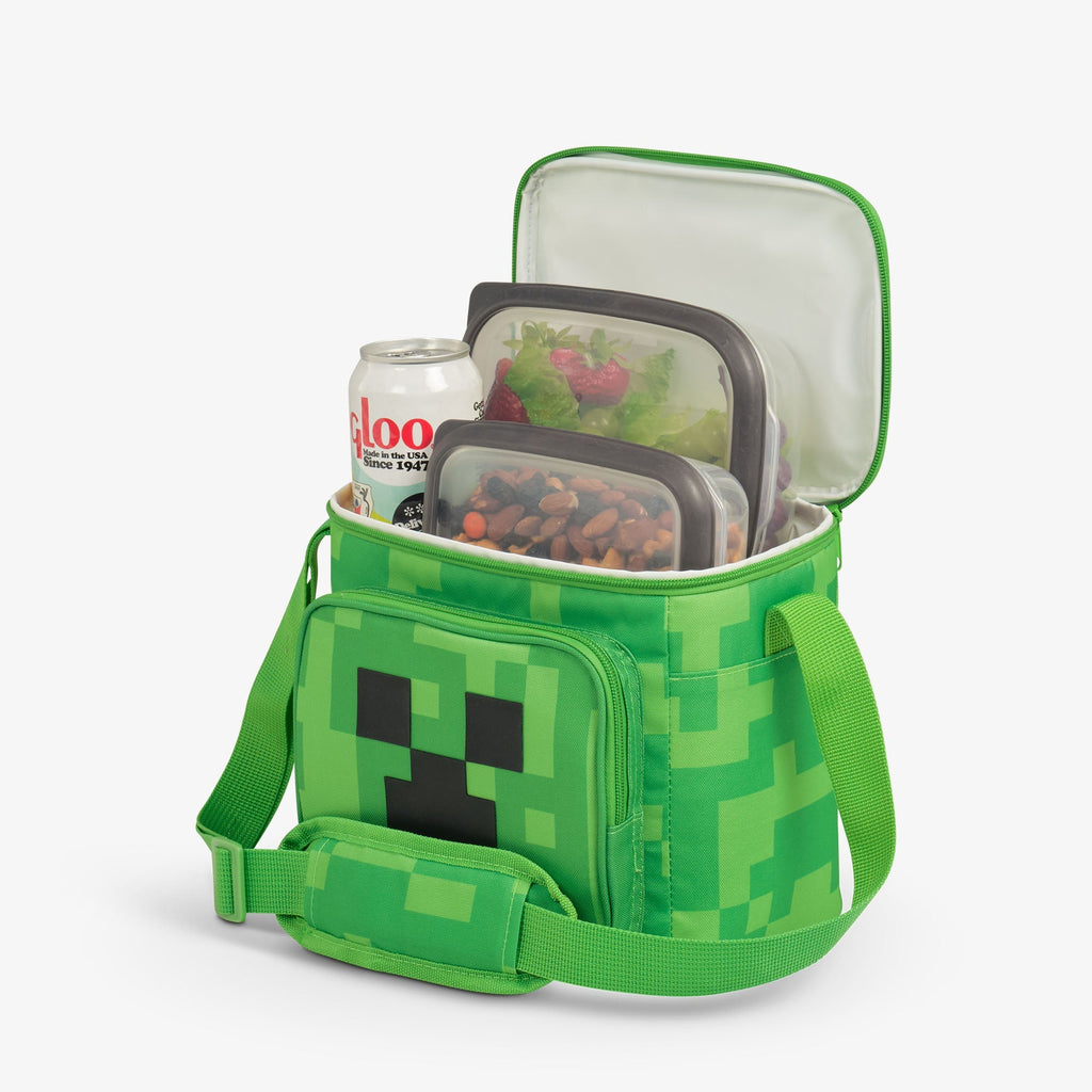 Igloo Minecraft Creeper Square Lunch Cooler Bag
