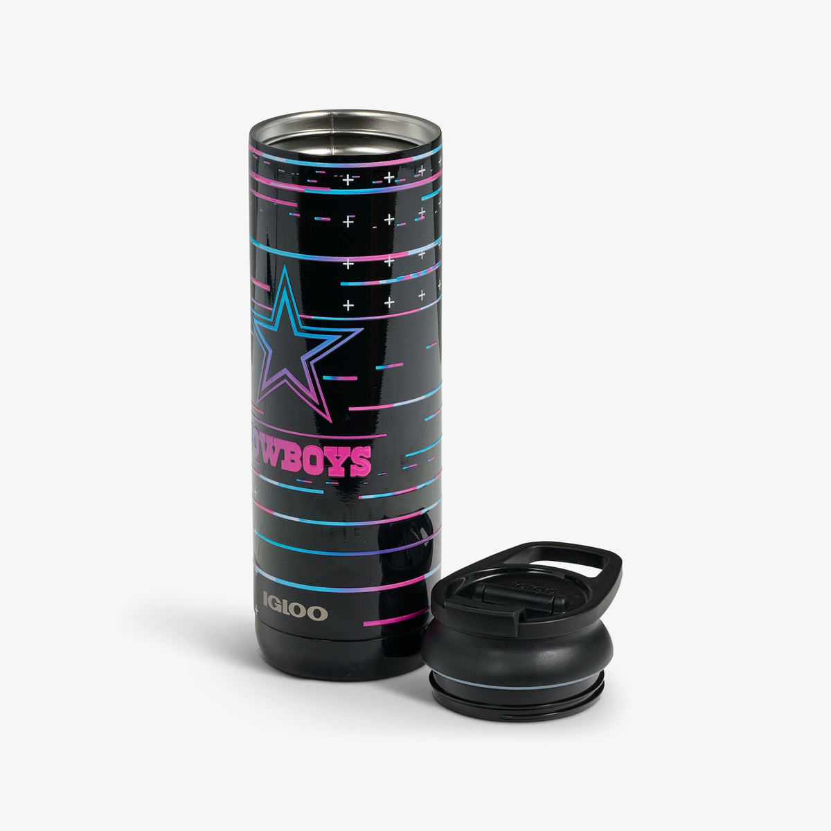 Igloo NFL Neon Dallas Cowboys 20 Oz Flip ‘n’ Sip Tumbler
