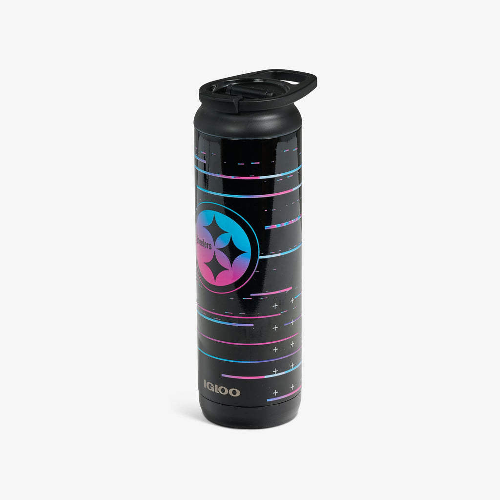 Igloo NFL Neon Pittsburgh Steelers 20 Oz Flip ‘n’ Sip Tumbler