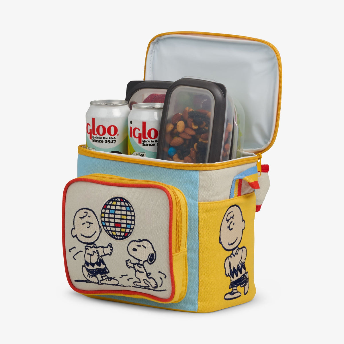 Igloo Snoopy Disco Party Square Lunch Cooler Bag