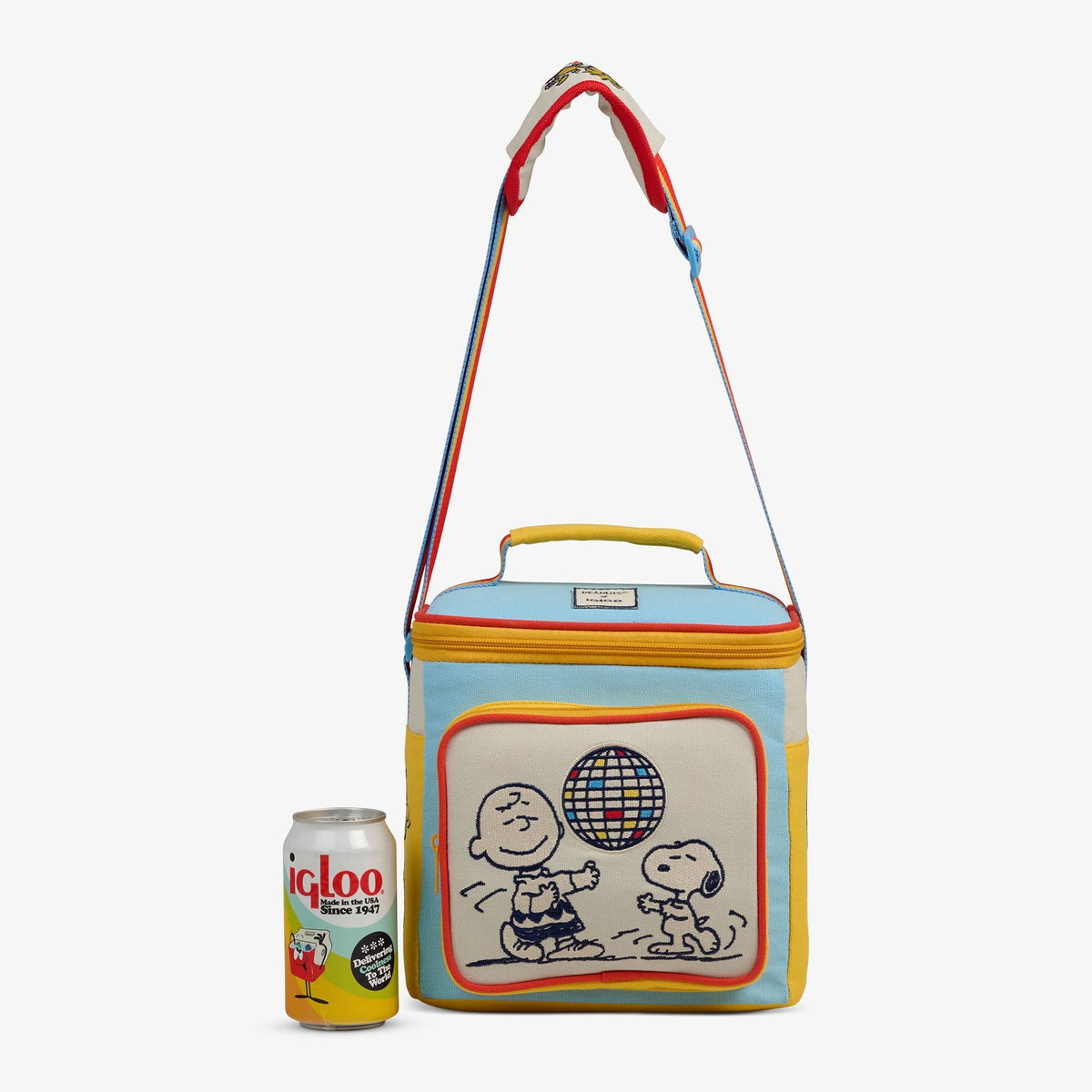 Igloo Snoopy Disco Party Square Lunch Cooler Bag