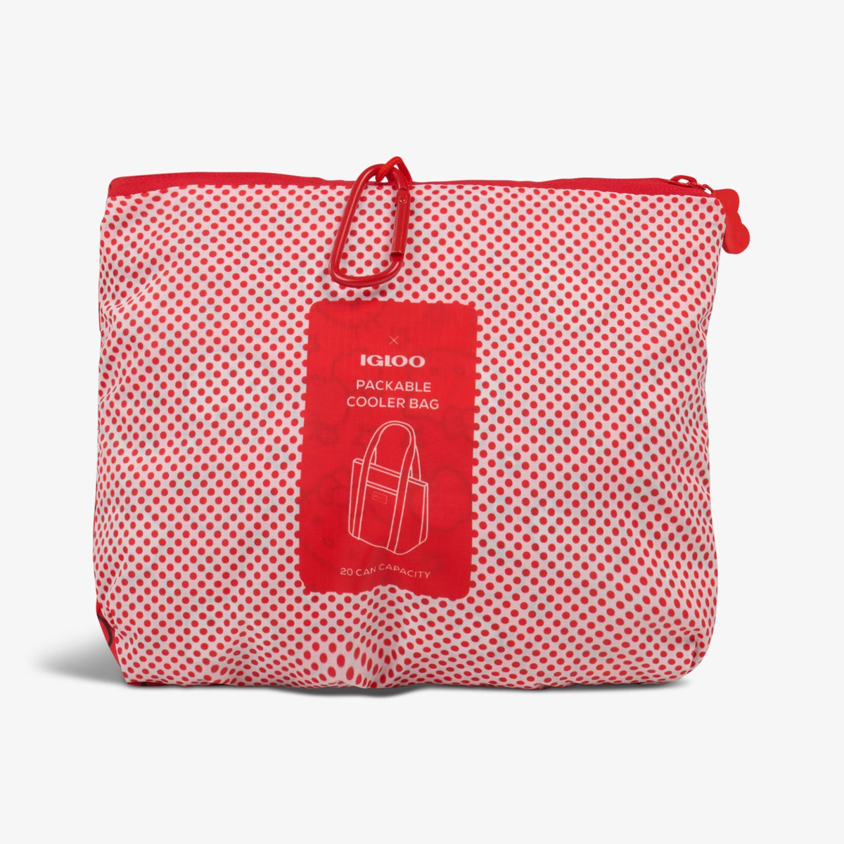 Igloo Hello Kitty® Red Apples Packable Puffer 20-Can Cooler Bag