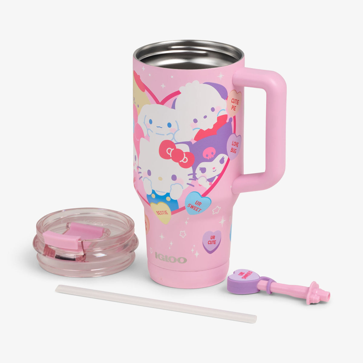 Igloo Hello Kitty® and Friends x Sweethearts® Candies 32 Oz Travel Mug