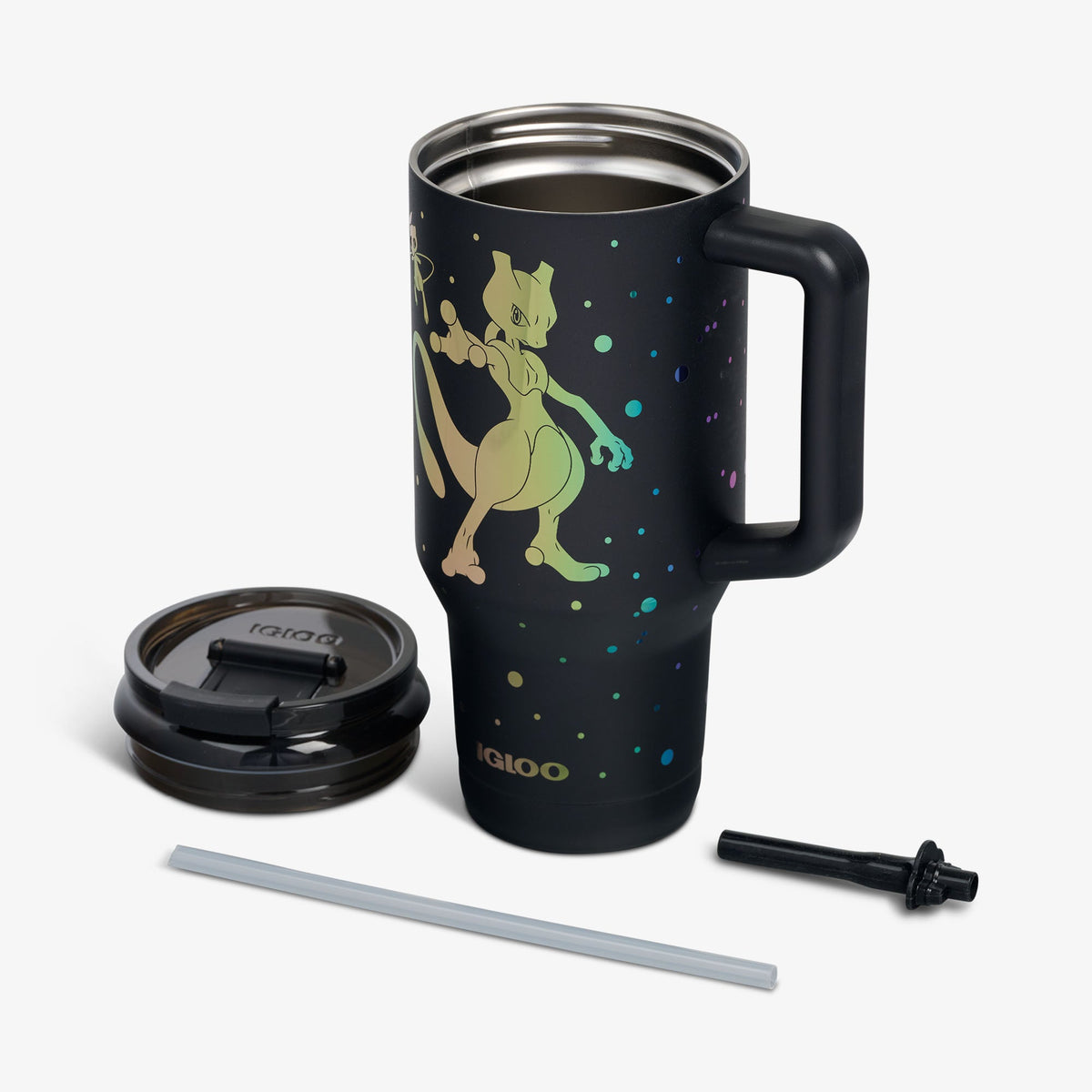 Igloo Pokémon Mew &amp; Mewtwo 32 Oz Travel Mug