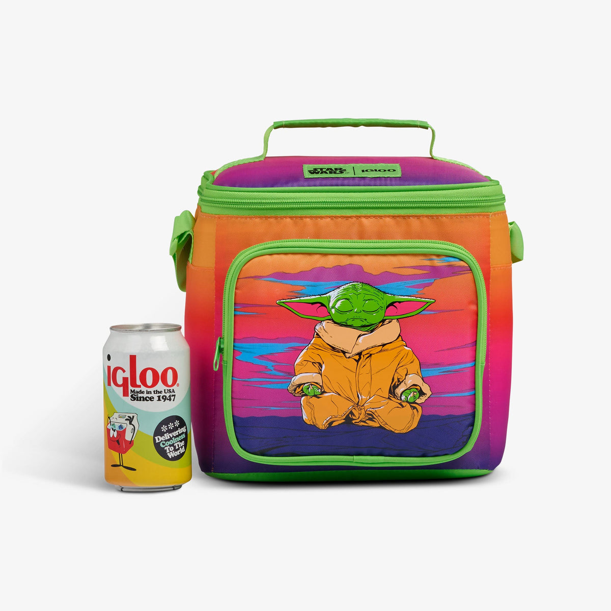 Igloo Star Wars™ Grogu Neon Square Lunch Cooler Bag