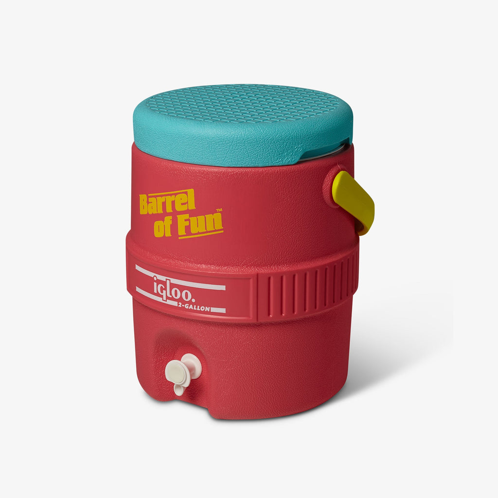 Igloo Retro Barrel of Fun 2 Gallon Jug