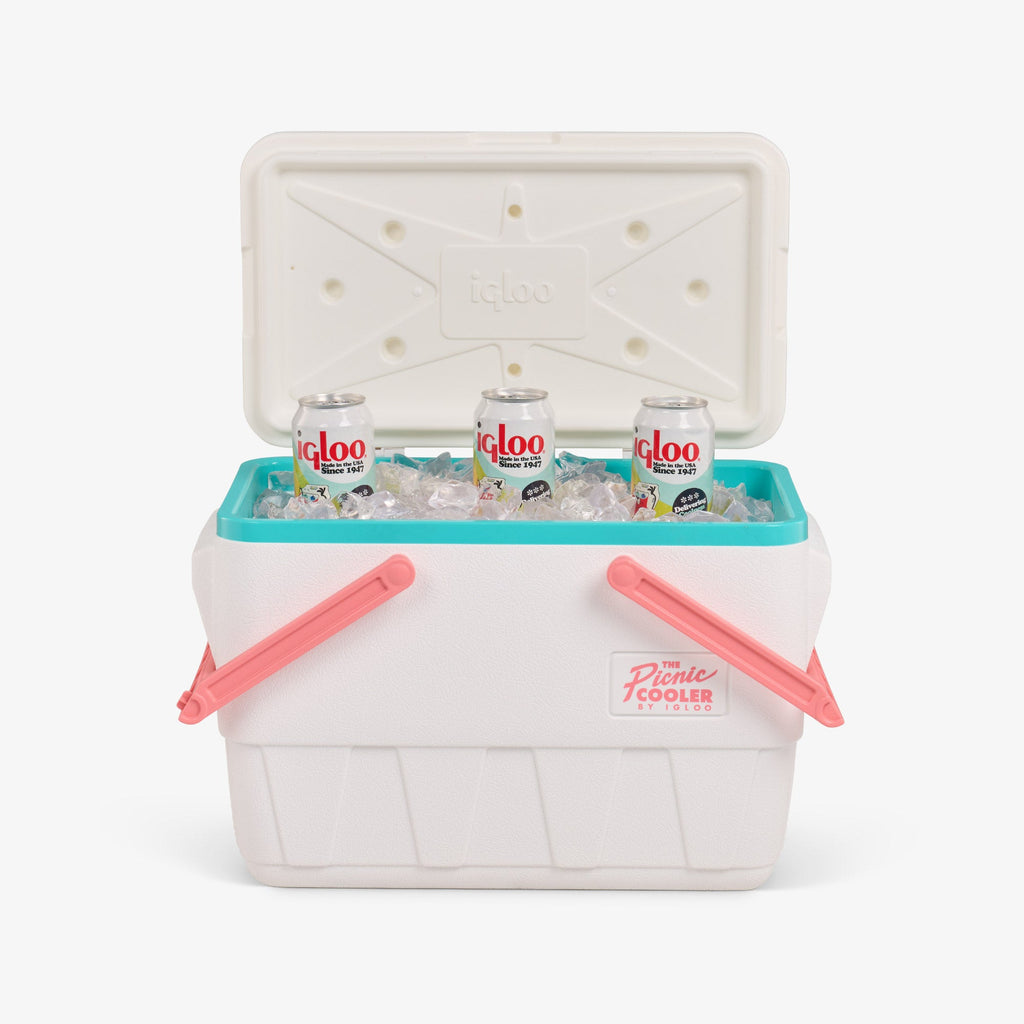 Igloo Retro Picnic Basket 25 Qt Cooler