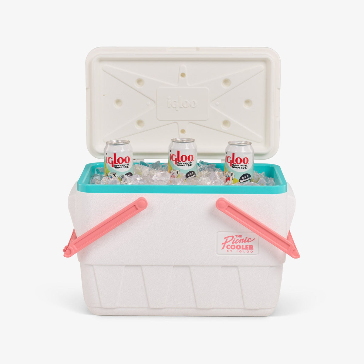 Igloo Retro Picnic Basket 25 Qt Cooler