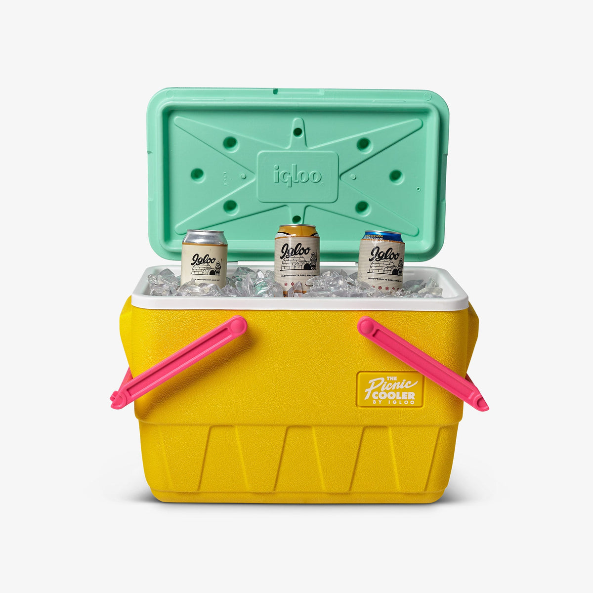 Igloo Retro Picnic Basket 25 Qt Cooler