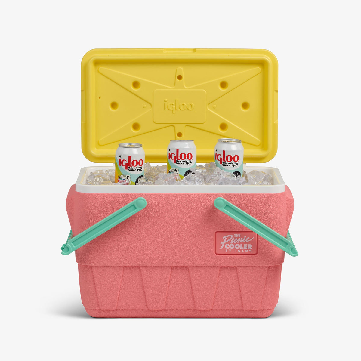 Igloo Retro Picnic Basket 25 Qt Cooler