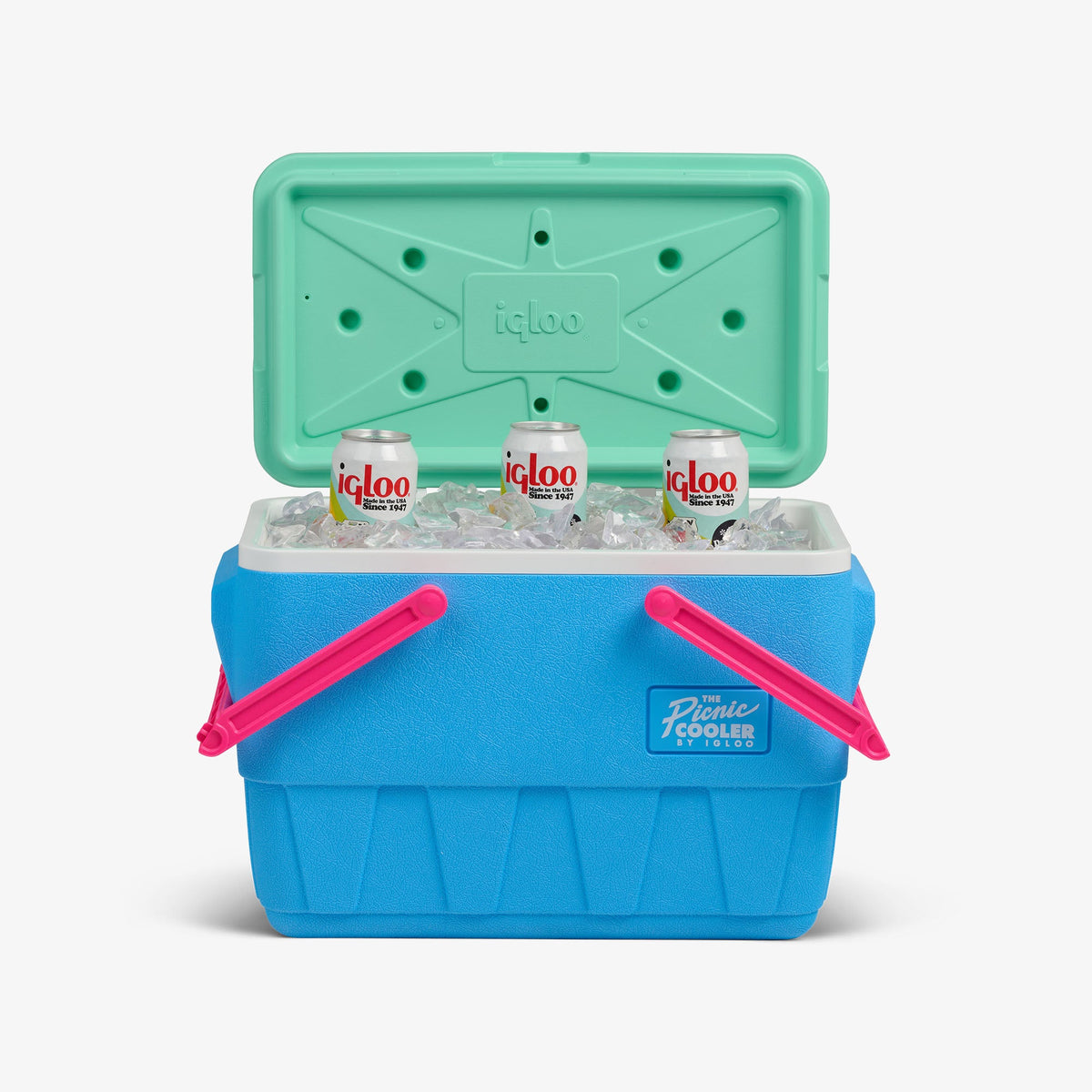 Igloo Retro Picnic Basket 25 Qt Cooler