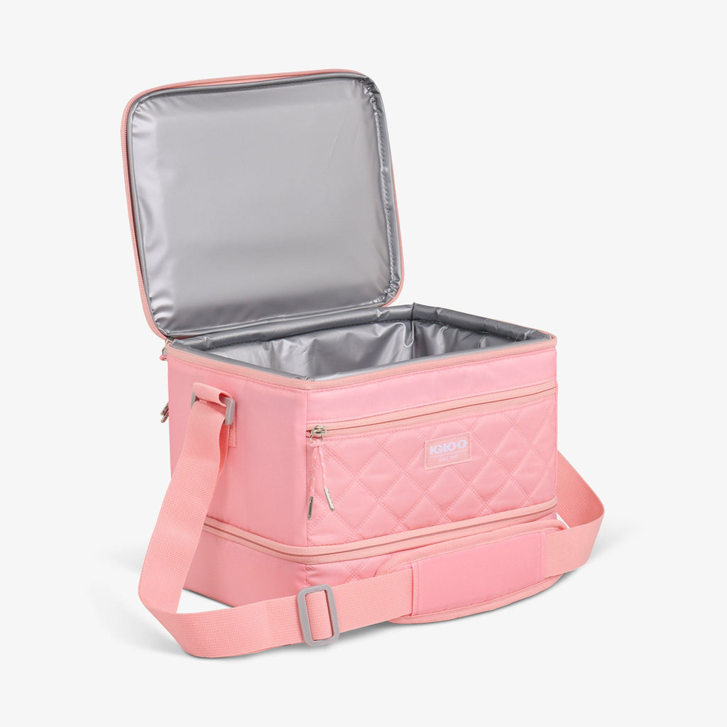 Igloo MaxCold DUO Dual Compartment Square Lunch Cooler