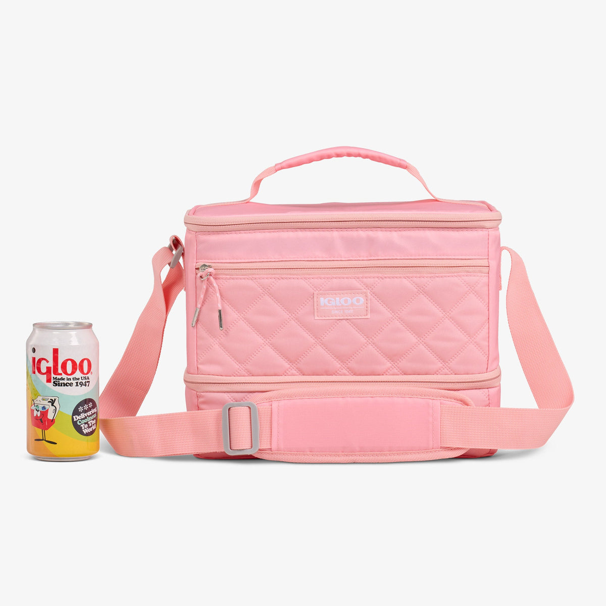 Igloo MaxCold DUO Dual Compartment Square Lunch Cooler