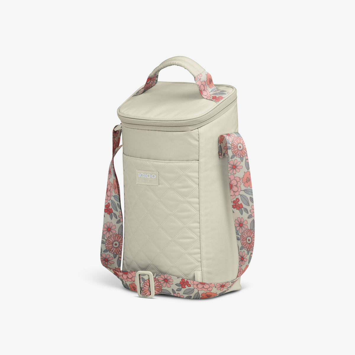 Igloo Floral MaxCold® DUO Vertical Crossbody Cooler Bag