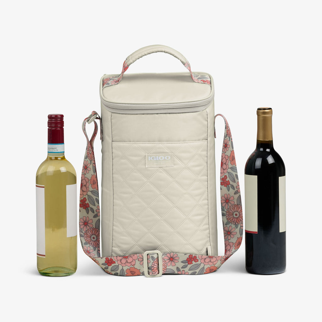 Igloo Floral MaxCold® DUO Vertical Crossbody Cooler Bag