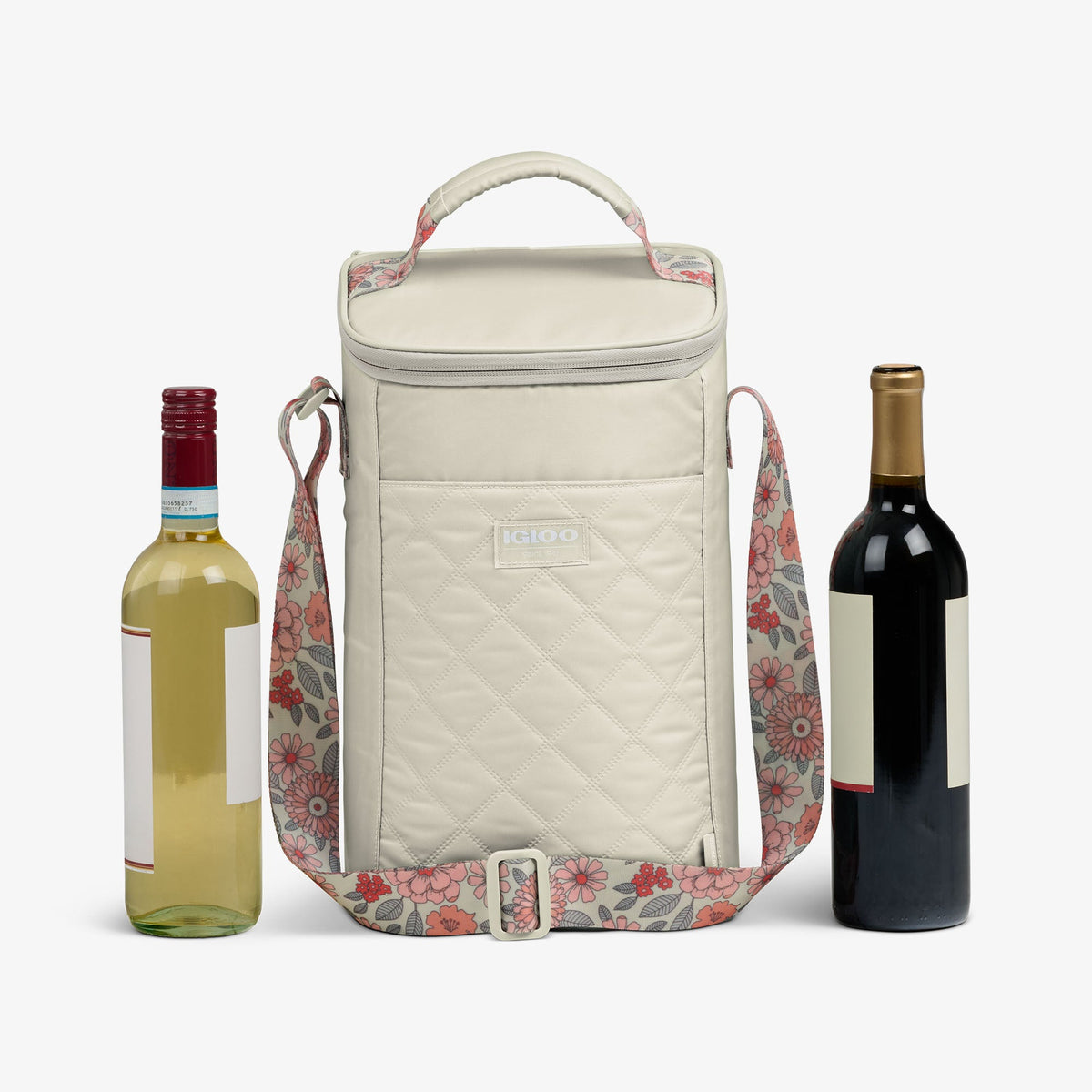 Igloo Floral MaxCold® DUO Vertical Crossbody Cooler Bag
