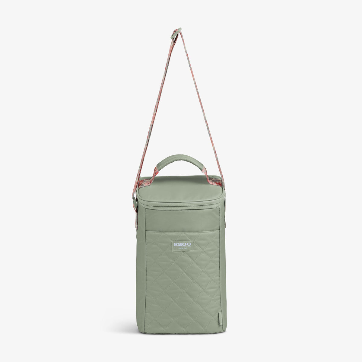Igloo Floral MaxCold® DUO Vertical Crossbody Cooler Bag