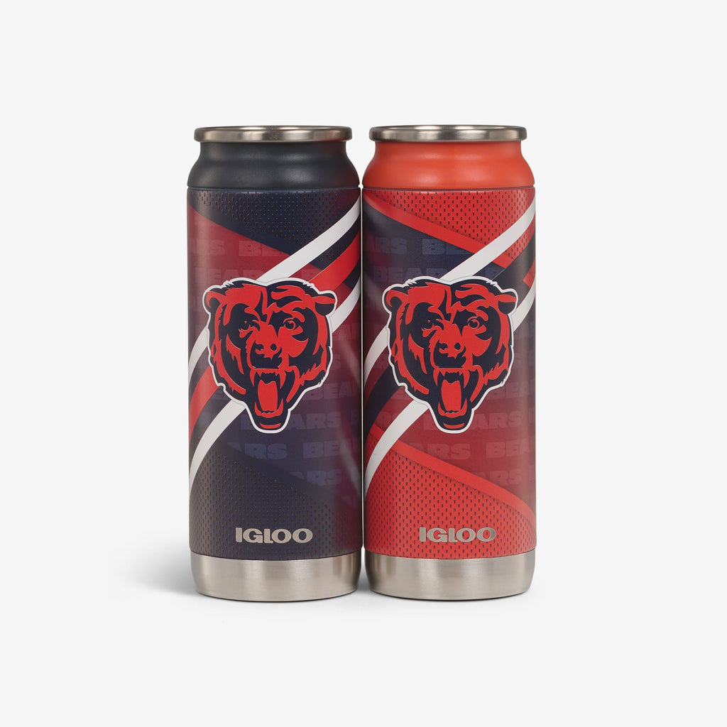Igloo Chicago Bears Home &amp; Away 16 Oz Can 2-Pack