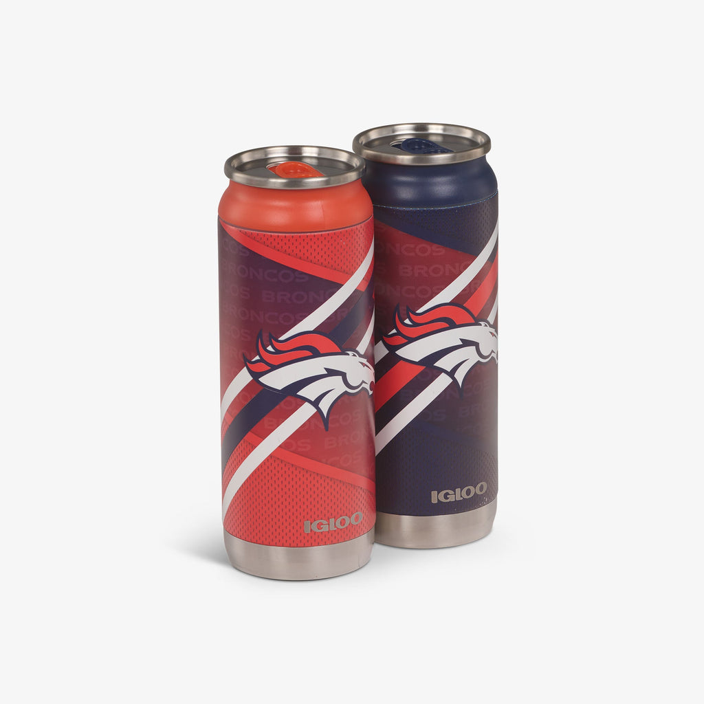 Igloo Denver Broncos Home &amp; Away 16 Oz Can 2-Pack