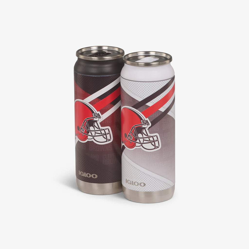 Igloo Cleveland Browns Home &amp; Away 16 Oz Can 2-Pack