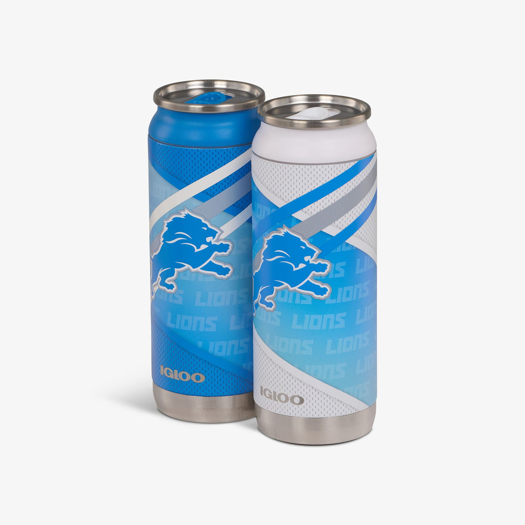 Igloo Detroit Lions Home &amp; Away 16 Oz Can 2-Pack