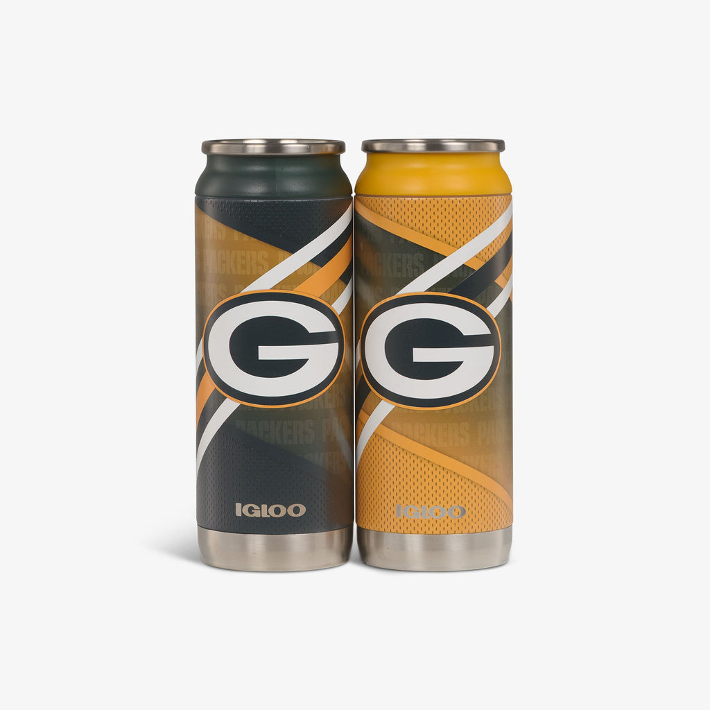 Igloo Green Bay Packers Home &amp; Away 16 Oz Can 2-Pack