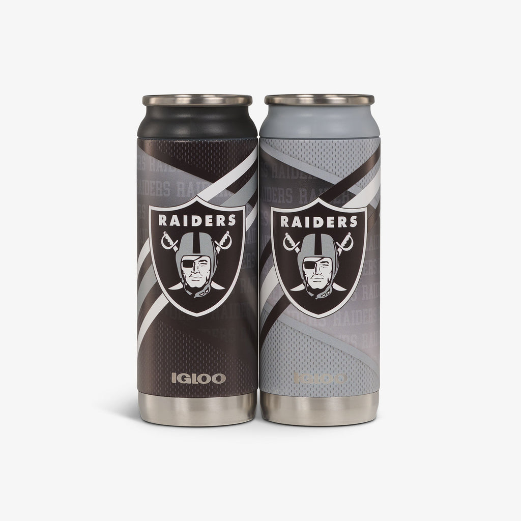 Igloo Las Vegas Raiders Home &amp; Away 16 Oz Can 2-Pack