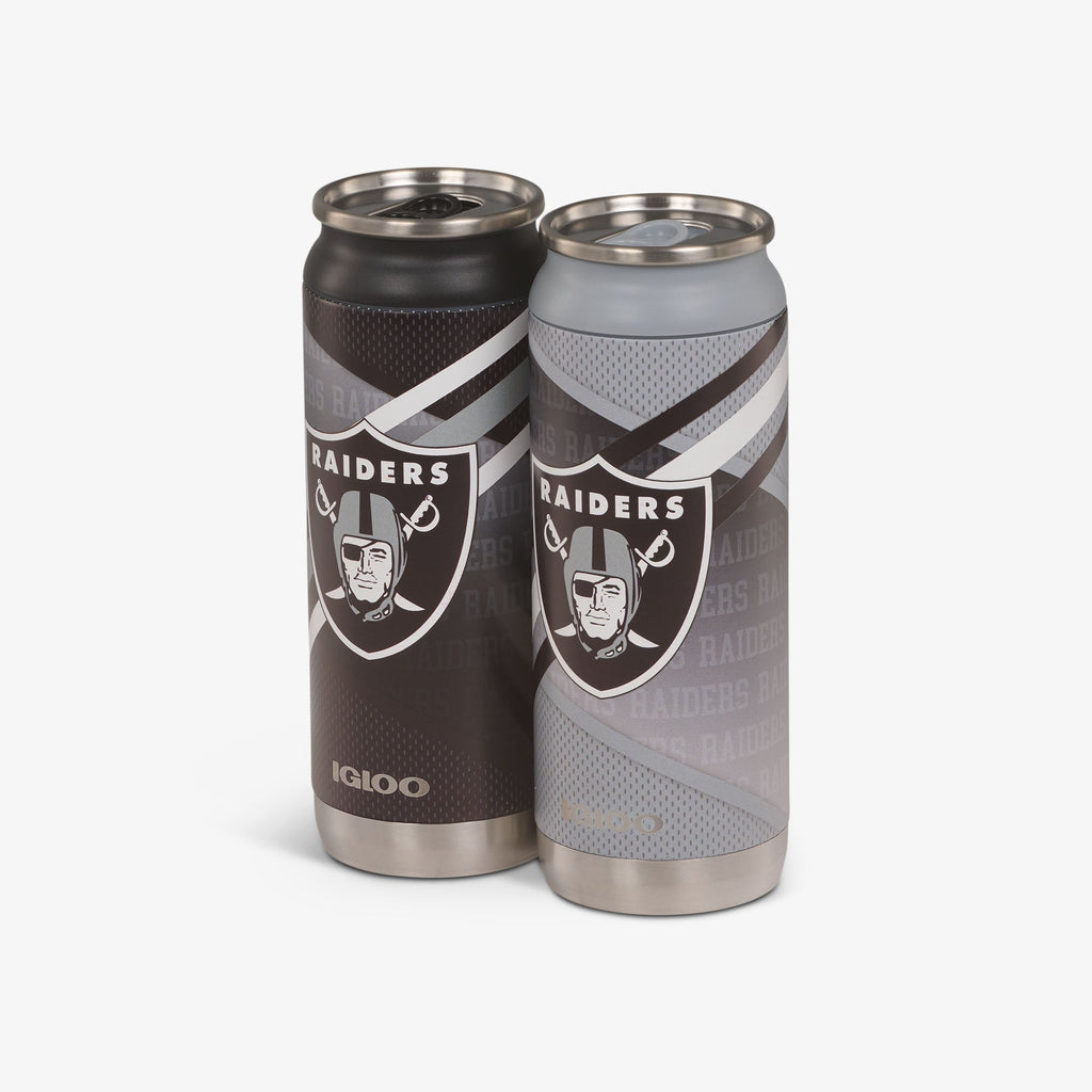 Igloo Las Vegas Raiders Home &amp; Away 16 Oz Can 2-Pack