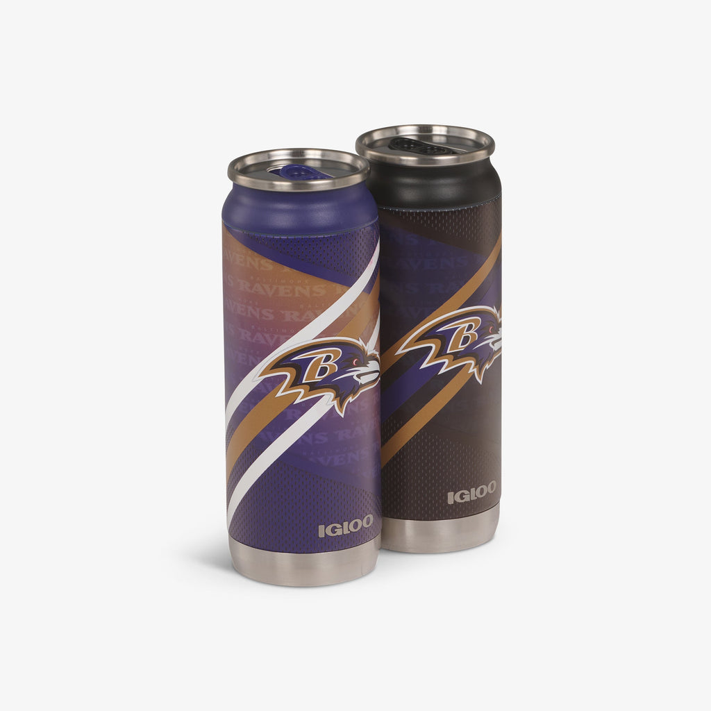 Igloo Baltimore Ravens Home &amp; Away 16 Oz Can 2-Pack
