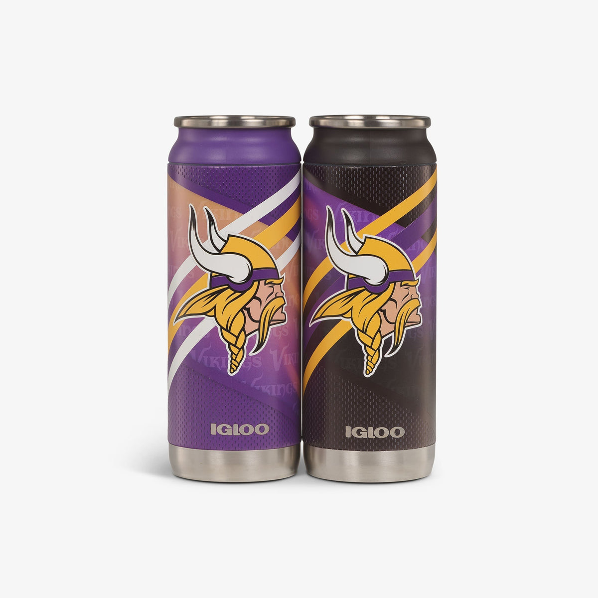 Igloo Minnesota Vikings Home &amp; Away 16 Oz Can 2-Pack