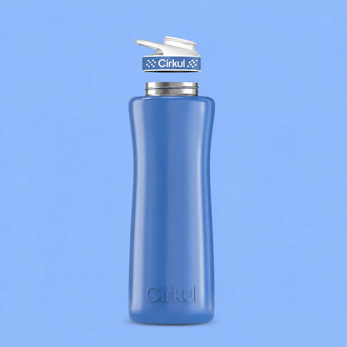 Cirkul 42oz. Stainless Steel Bottle &amp; Comfort Grip Lid