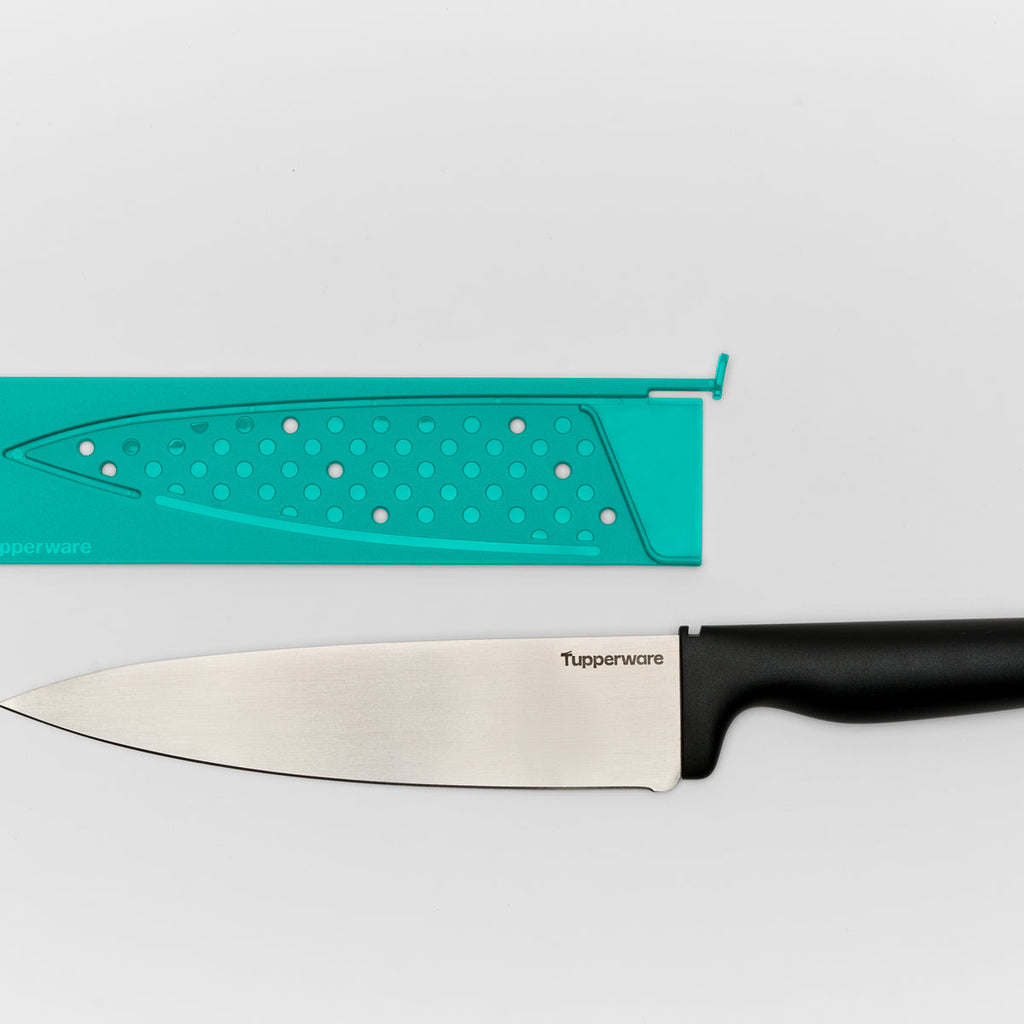 Tupper Ware Tupperware® Amazing Series Chef Knife &amp; Locking Sheath | 7.5 in / 19 cm