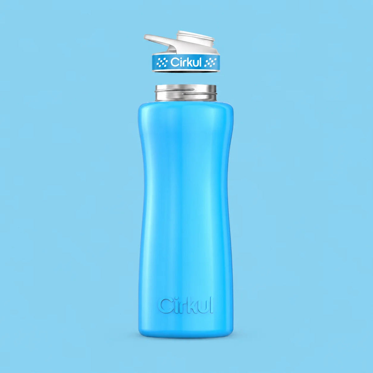 Cirkul 32oz. Stainless Steel Bottle &amp; Comfort Grip Lid