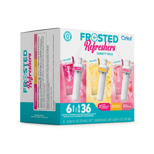 Cirkul Frosted Refreshers® 6-Pack Variety Pack