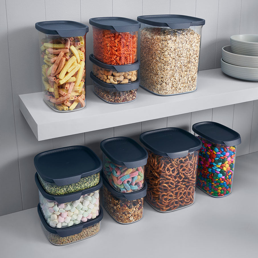 Tupper Ware Tupperware Ultra Clear® Square | Food Storage Containers, 5 Piece Set