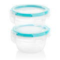 Pyrex Snapware® Total Solution® 2-pack Plastic Food Storage Container Set with Aqua Lids