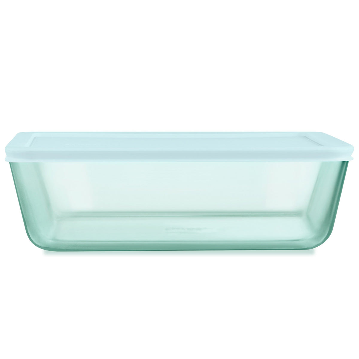 Pyrex Pyrex® Simply Store® Tinted Glass 11-cup Rectangle Storage Container with Lid, Aqua