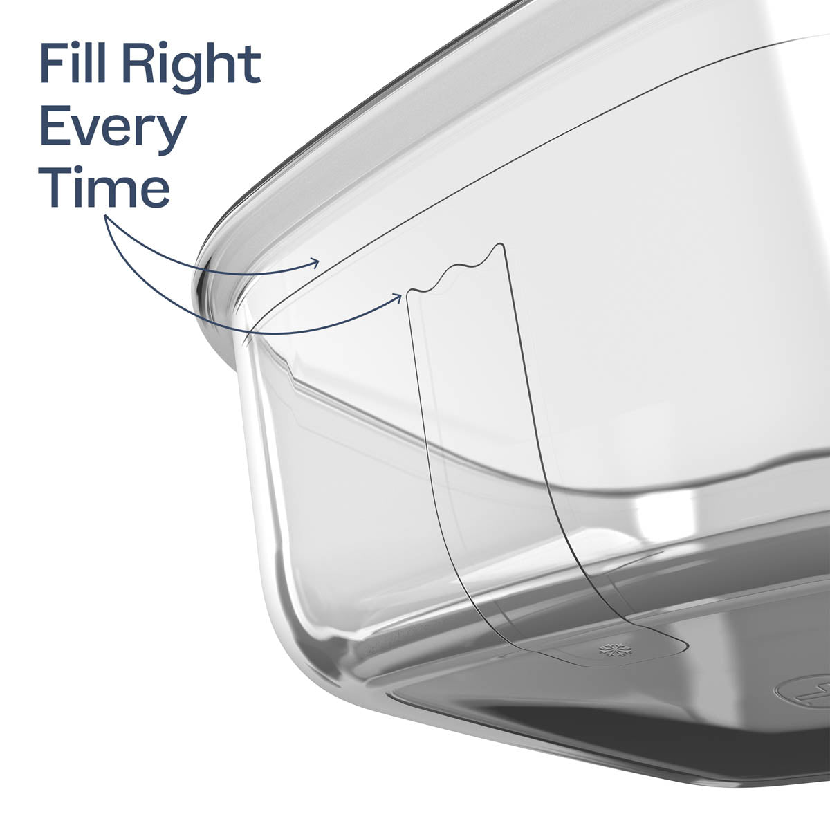 Tupper Ware Tupperware Voila™ Glass Food Storage Container | Rectangular Large
