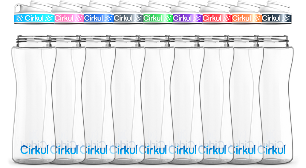 Cirkul Custom 22oz. Plastic Bottle &amp; Comfort Grip Lid