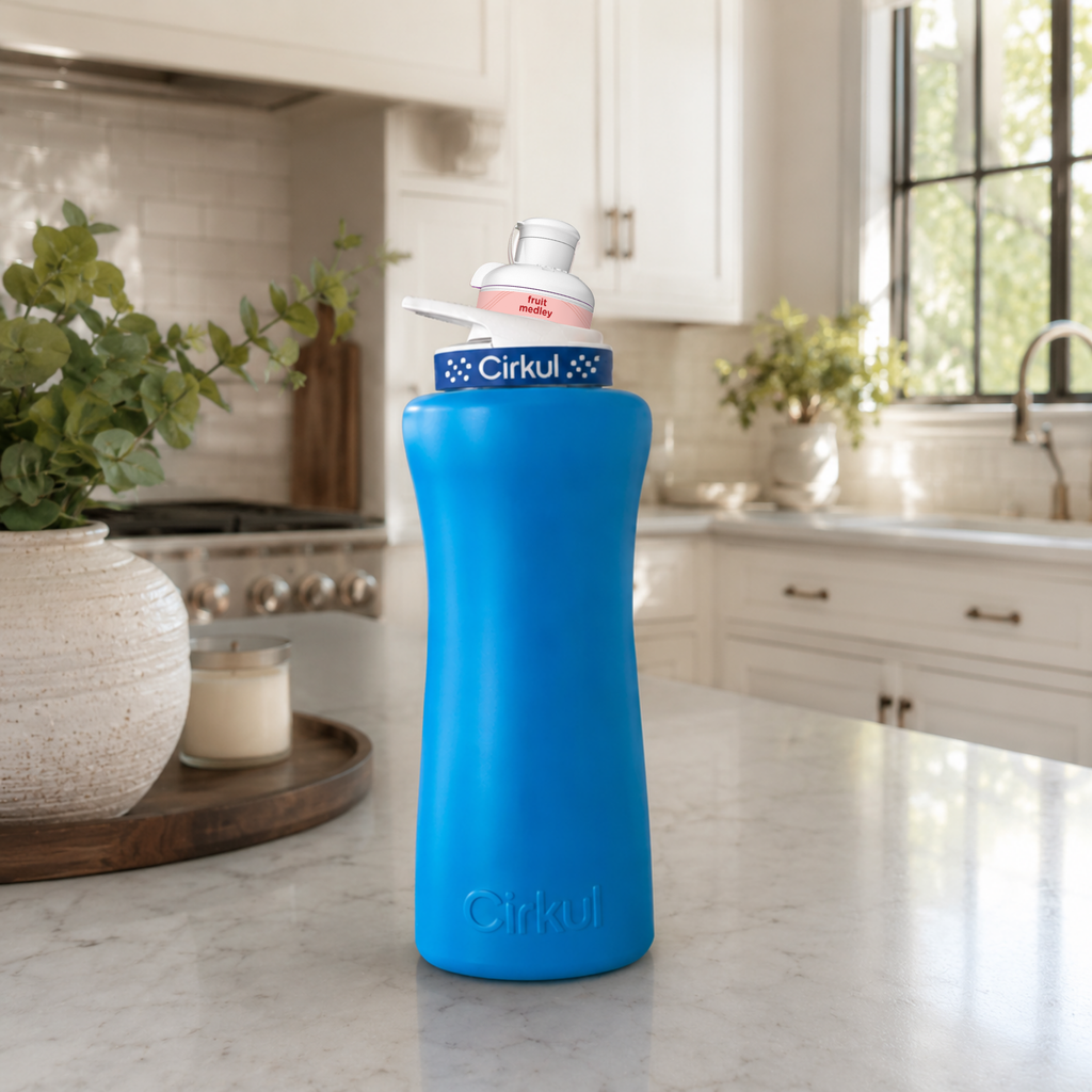 Cirkul 32oz. Stainless Steel Bottle &amp; Comfort Grip Lid
