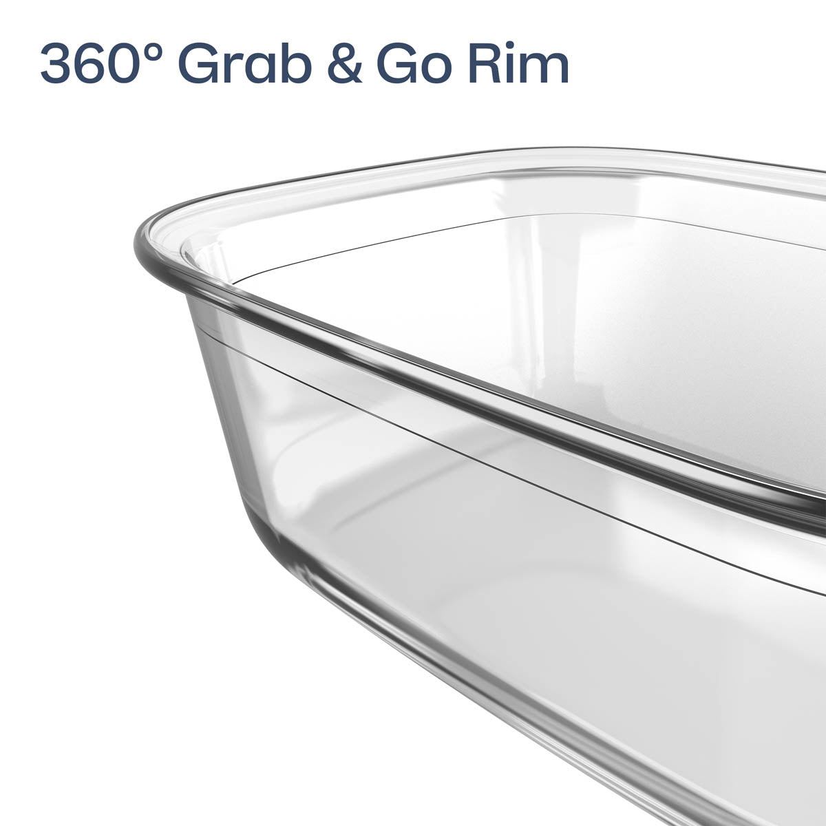 Tupper Ware Tupperware Voila™ Glass Bakeware Set of 3 | Square, Round &amp; XL Rectangular