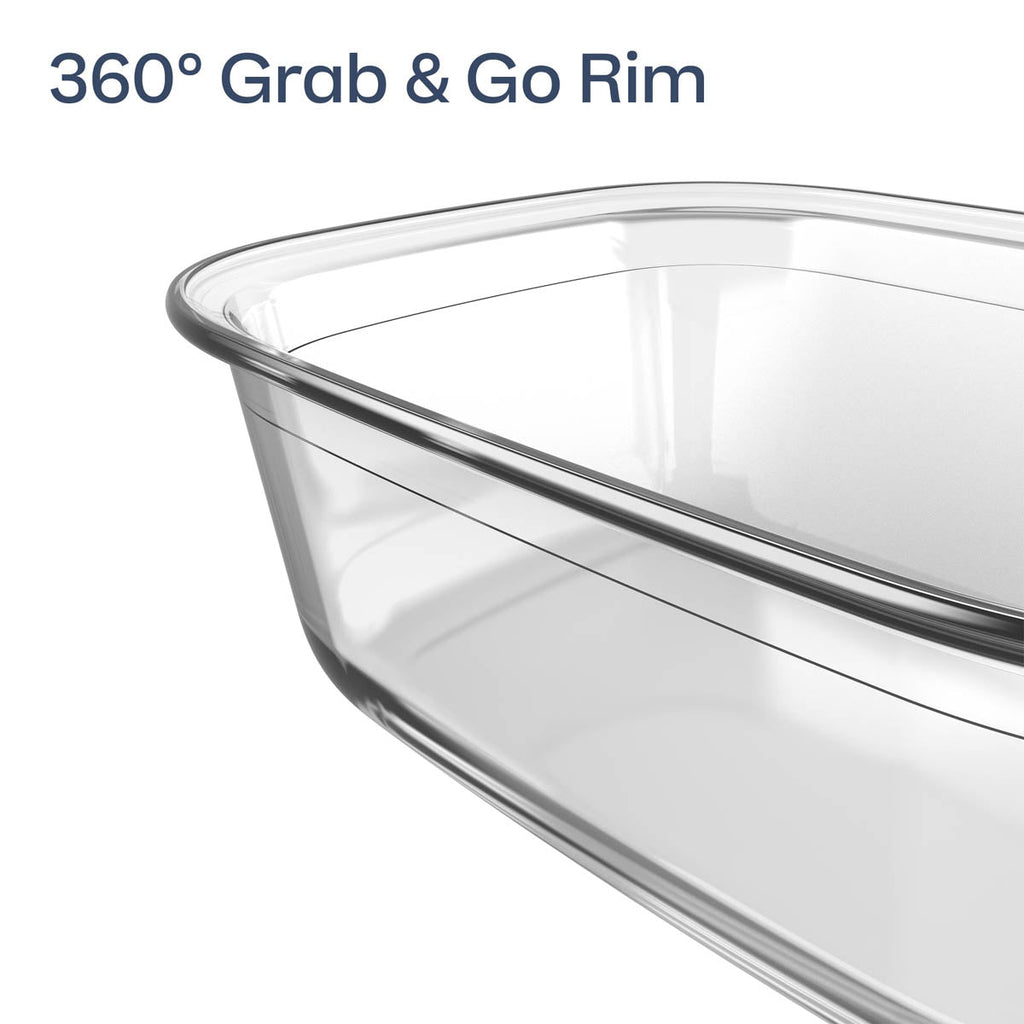 Tupper Ware Tupperware Voila™ Glass Food Storage Container | Rectangular Large