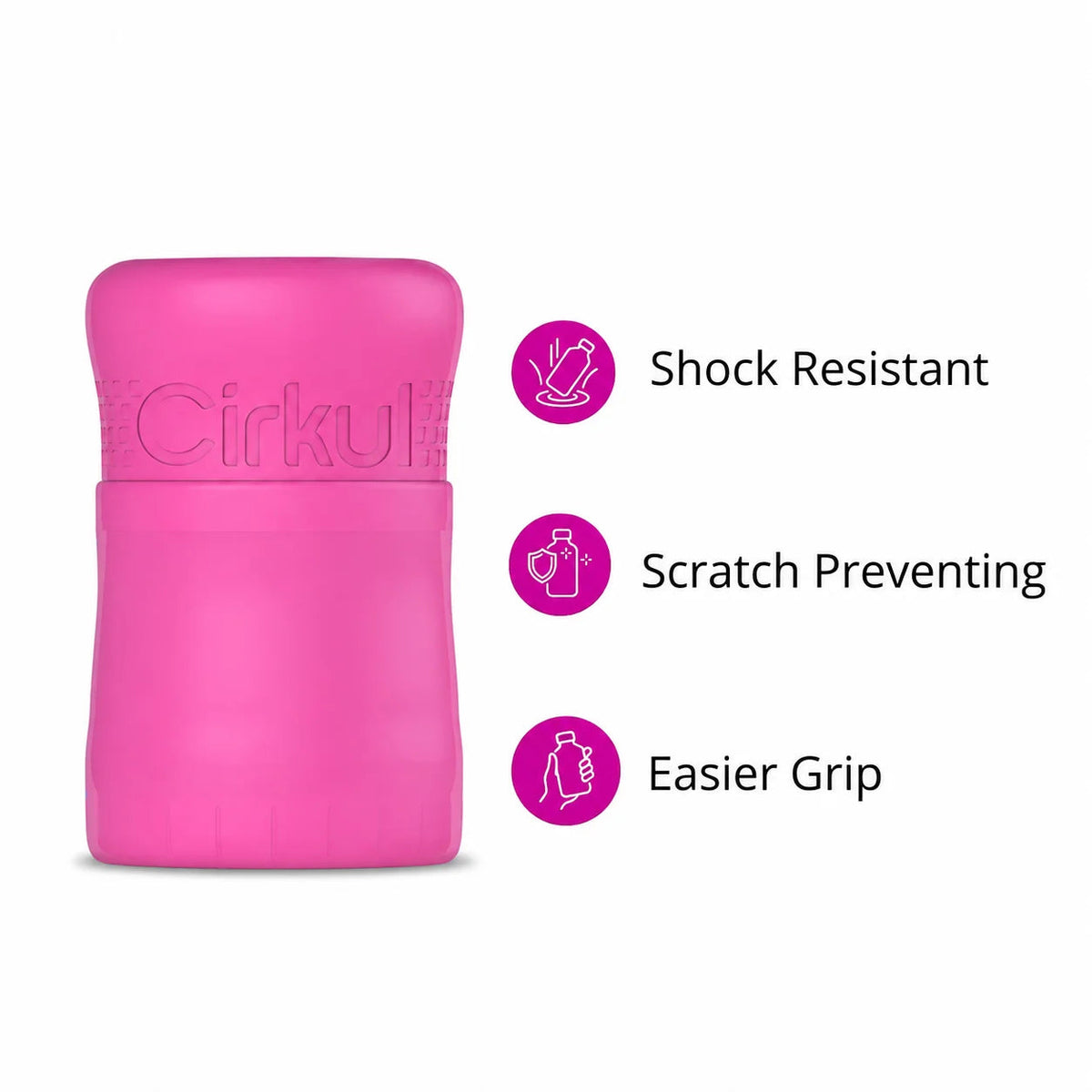 Cirkul 12oz. Shock Sleeve (for 12oz. Stainless Steel Bottle)