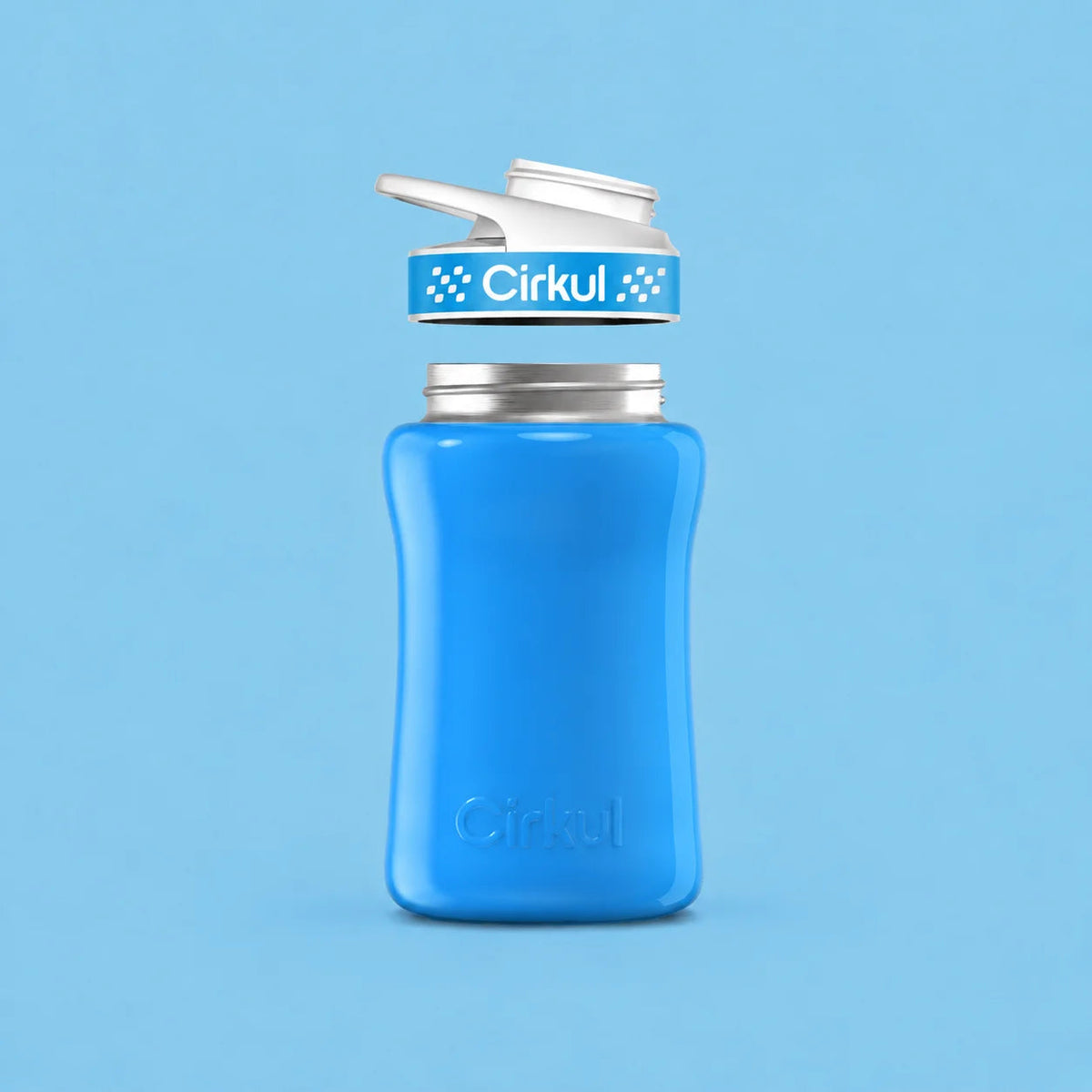 Cirkul 12oz. Stainless Steel Bottle &amp; Comfort Grip Lid